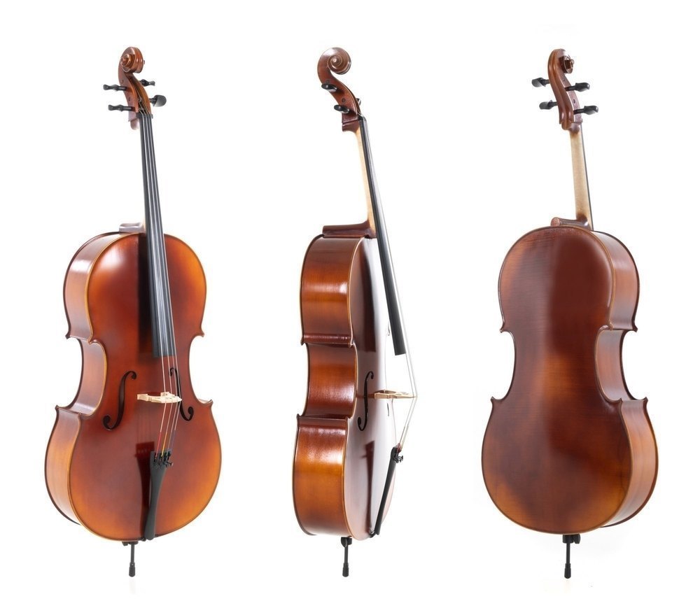 GEWA violonchelo Allegro 3/4, ajustado, clavijas Wittner, arco de massaranduba, bolsa