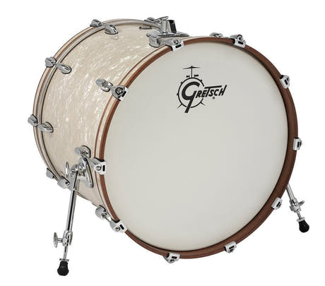 Gretsch Renown Maple bombo 22" x 18", Vintage Pearl