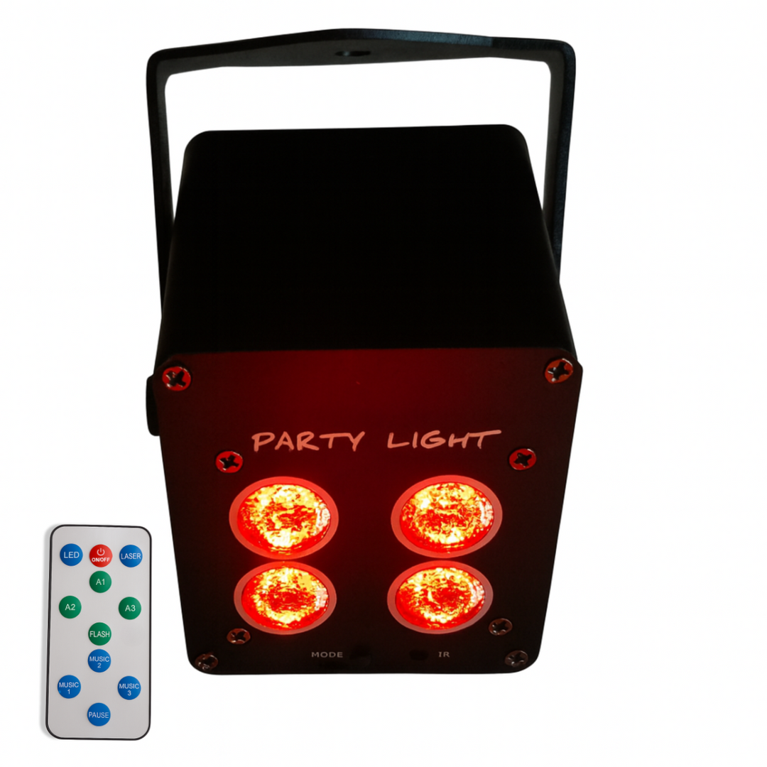 Light4Me 4x3W Batteri Spot