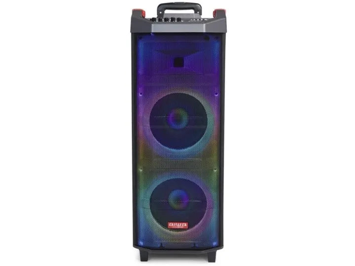 AIWA KTSP-730 Altavoz trolley para Party de 90W RMS con Bluetooth, RGB