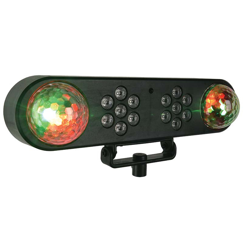 LIGHT4ME MAGIC BAR efecto de bola de discoteca LED PAR + stand + mando a distancia