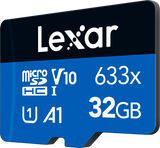 Lexar 633X microSDHC/SDXC 32GB Micro SD card