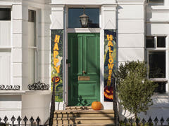 Halloween-banner Haunted Forest, 2 stk., 30x180 cm
