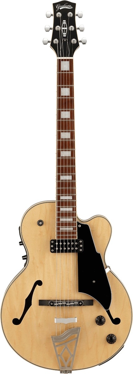 VOX Giulietta VGA-5TD Guitarras eléctrica archtop, Natural Gun M