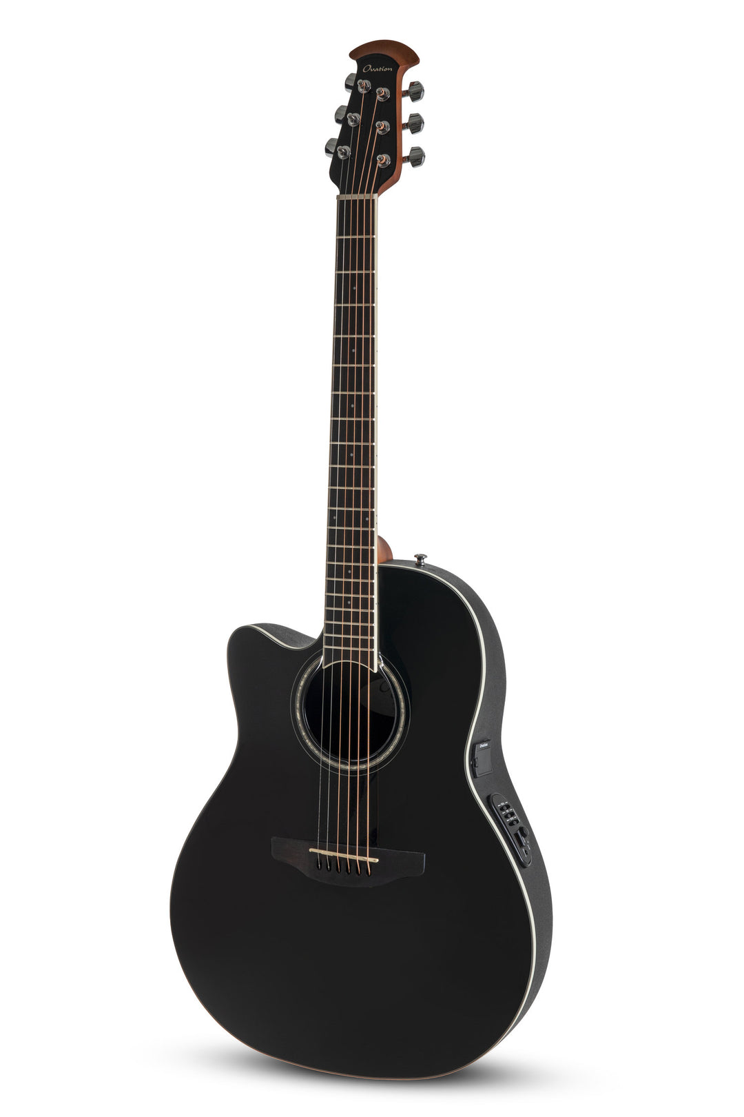Guitarra electroacústica Ovation Celebrity CS Standard Mid Cutaway - Black (CS24L-5G-G)