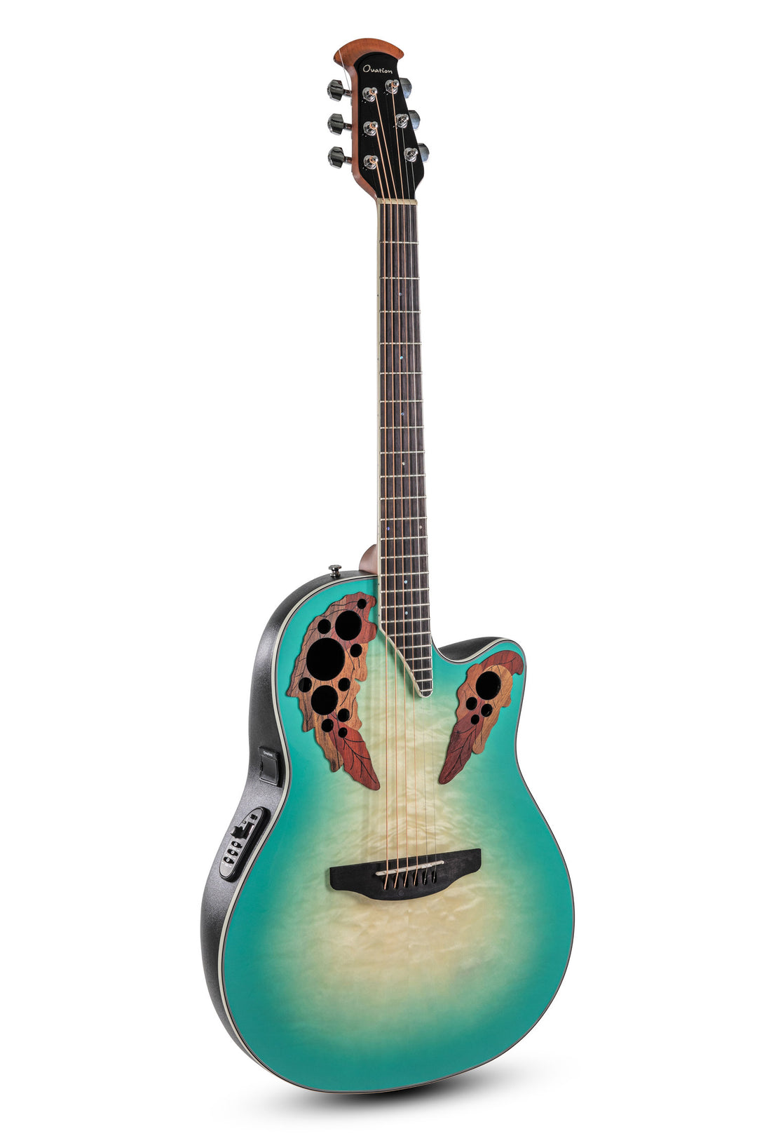 Ovation Guitarras E-Acoustic Celebrity Elite Plus Mid Cutaway - Mintburst (CE44X-9B-G)