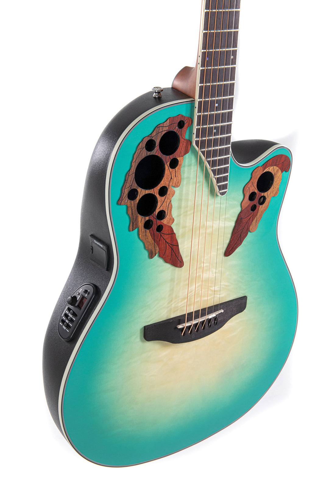 Ovation Guitarras E-Acoustic Celebrity Elite Plus Mid Cutaway - Mintburst (CE44X-9B-G)