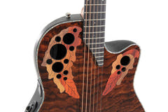 Ovation guitarra eléctrica-acústica Celebrity Elite Plus Mid Cutaway - Dark Tiger Eye (CE44P-TGE-G)