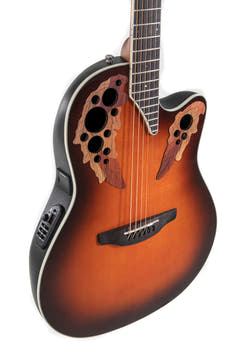 Ovation Guitarras electroacústicas Celebrity Elite Super Shallow Cutaway - Sunburst (CE48-1-G)