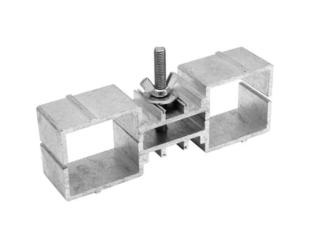 ALUTRUSS BE-1F2 Abrazadera de patas clamp (2 patas)
