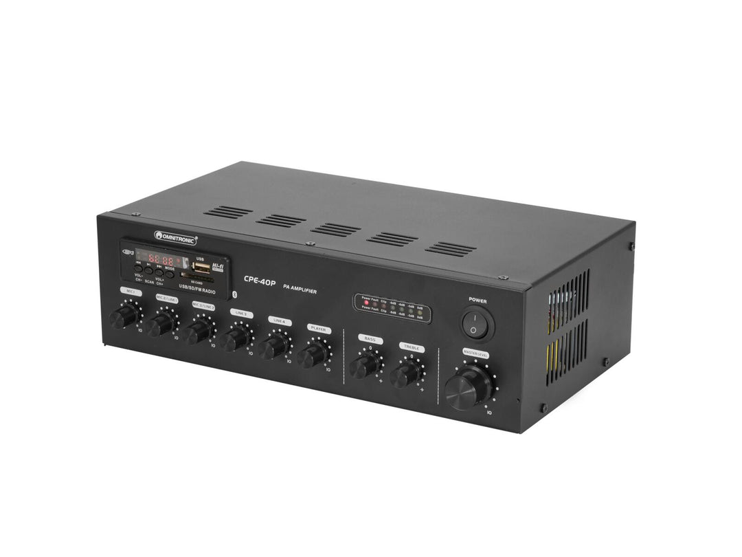 OMNITRONIC CPE-40P Amplificador mezclador PA