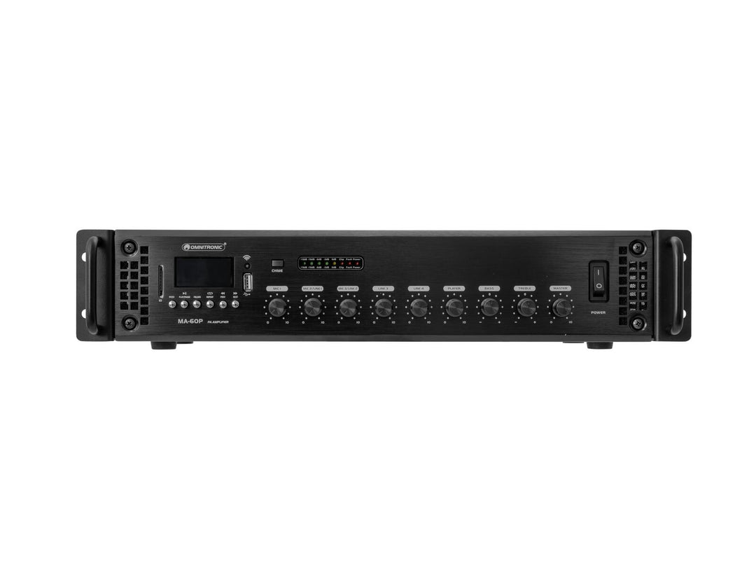 OMNITRONIC MA-60P Amplificador mezclador PA