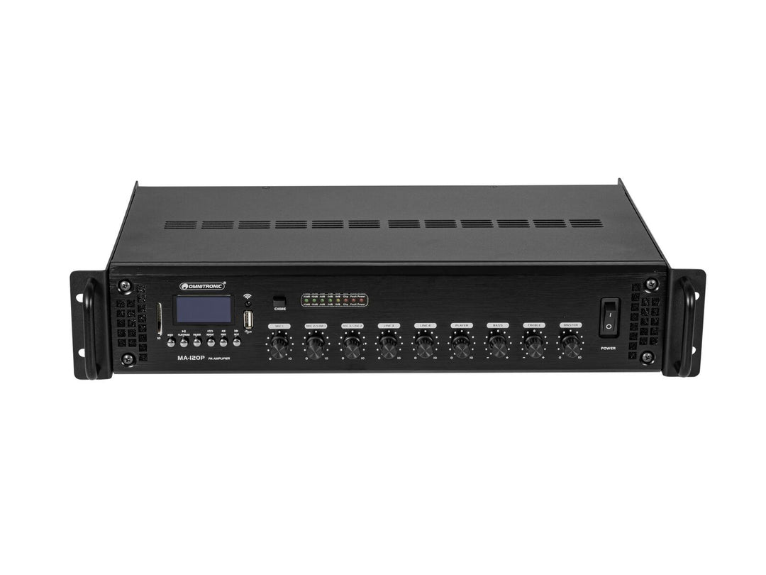 OMNITRONIC MA-120P Amplificador mezclador PA