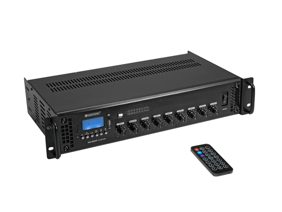OMNITRONIC MA-360P Amplificador mezclador PA