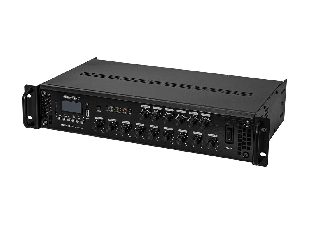 OMNITRONIC MAVZ-60.6P Amplificador mezclador de PA