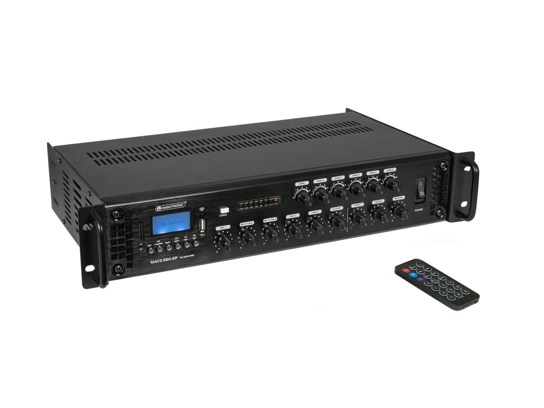 OMNITRONIC MAVZ-360.6P Amplificador de mezclas PA