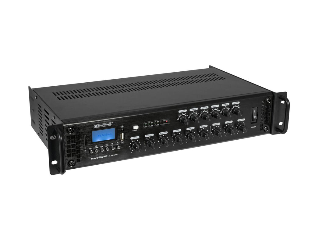 OMNITRONIC MAVZ-360.6P Amplificador de mezclas PA