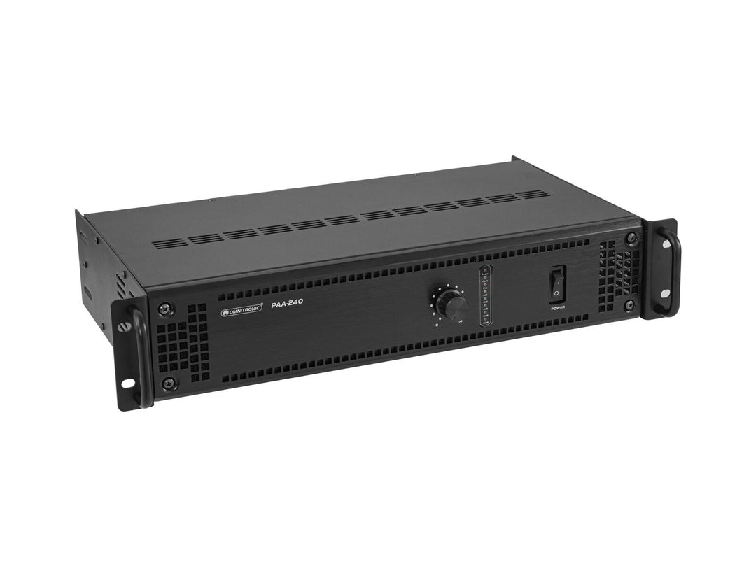 OMNITRONIC PAA-240 Amplificador PA