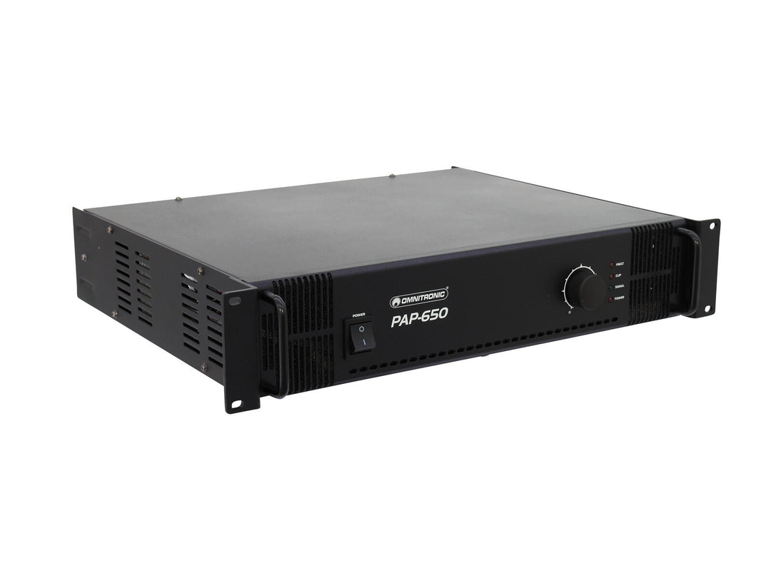 OMNITRONIC PAP-650 Amplificador PA