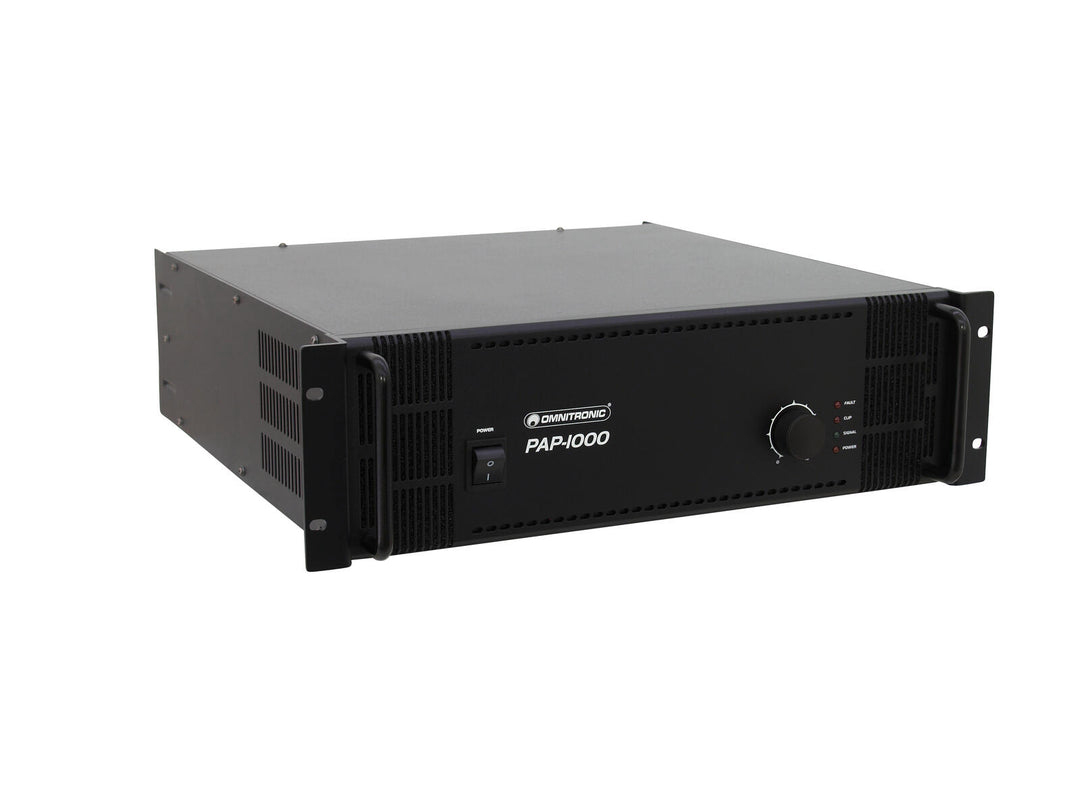 OMNITRONIC PAP-1000 Amplificador PA