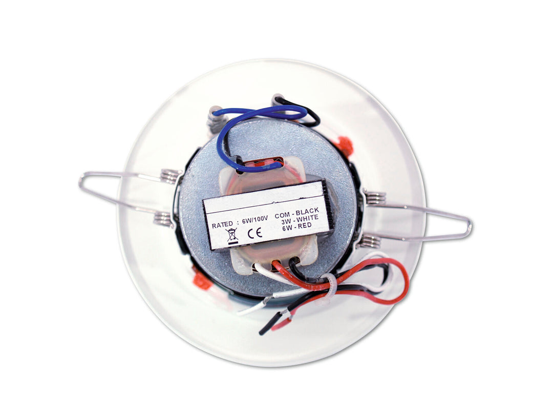 OMNITRONIC CS-2.5W Altavoz de techo blanco