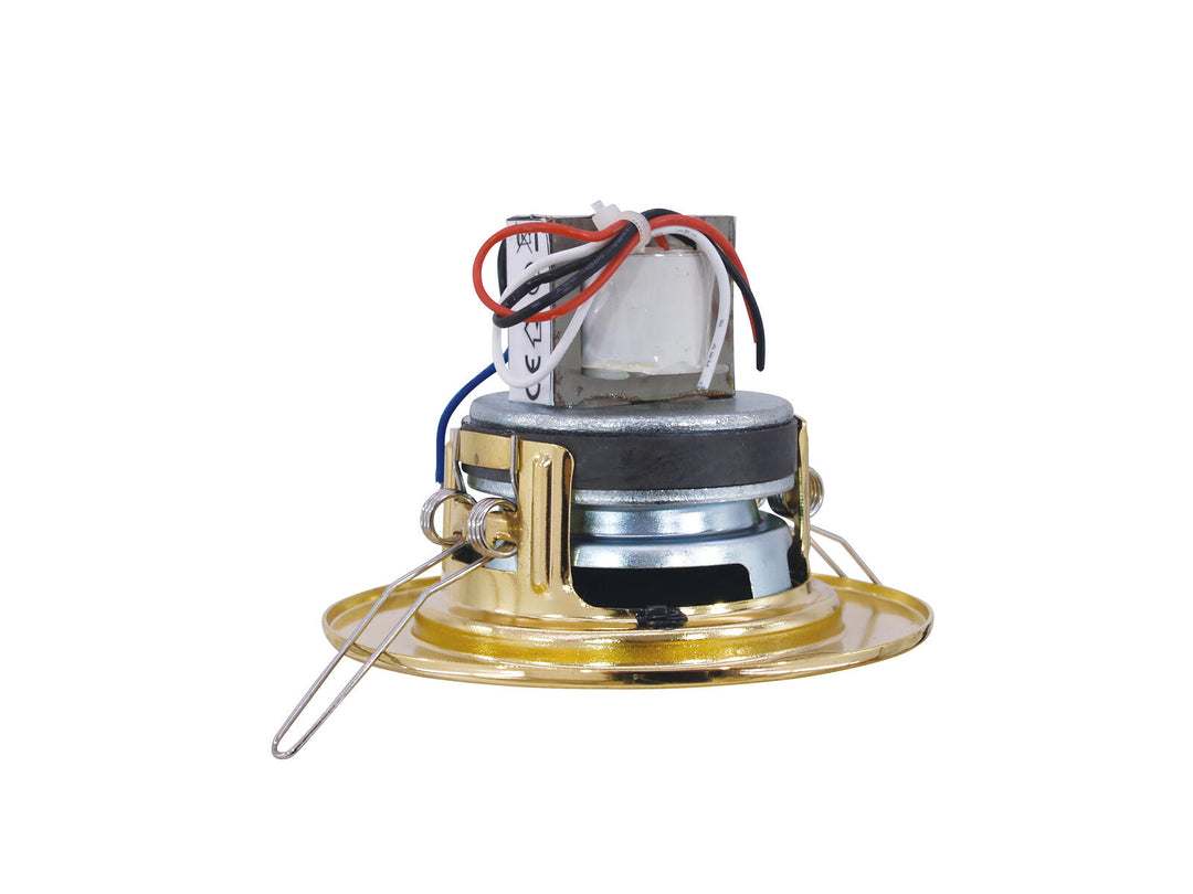 OMNITRONIC Altavoz de techo CS-2.5G dorado
