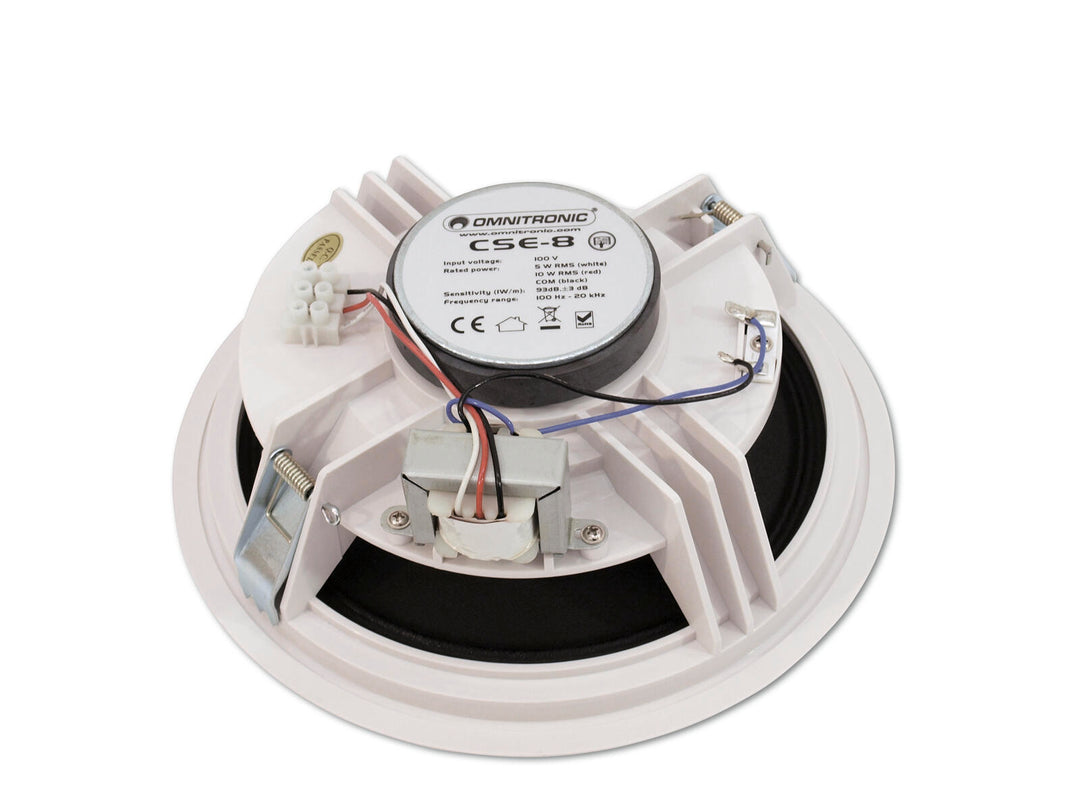 OMNITRONIC CSE-8 Altavoz de techo