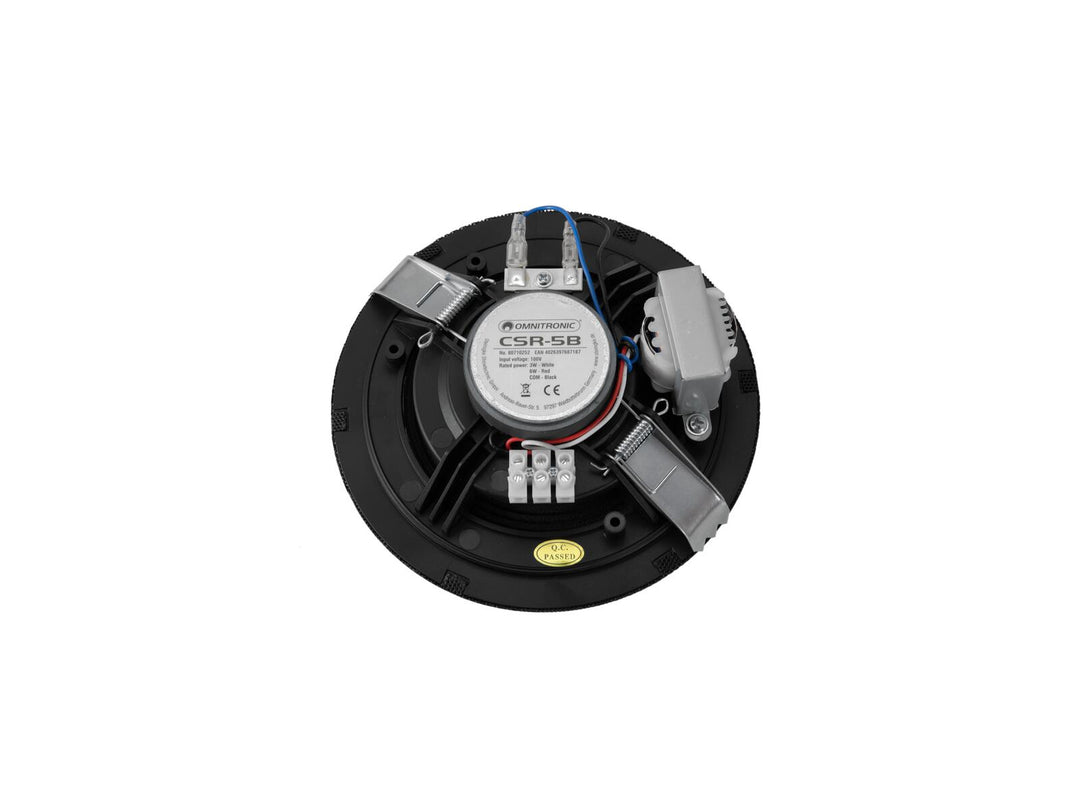 Altavoz de techo OMNITRONIC CSR-5B negro