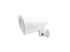 OMNITRONIC PS-2.5WB Altavoz de proyector, blanco, 2x