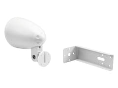 OMNITRONIC PS-2.5WB Altavoz de proyector, blanco, 2x