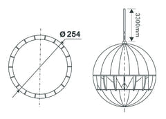 OMNITRONIC WP-1H Altavoz de techo