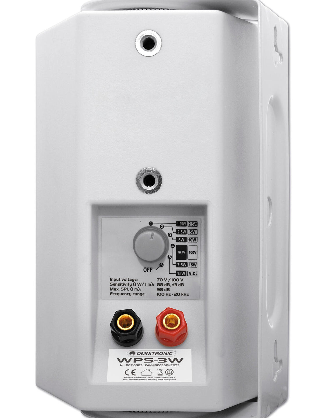OMNITRONIC WPS-3W Altavoz de pared PA