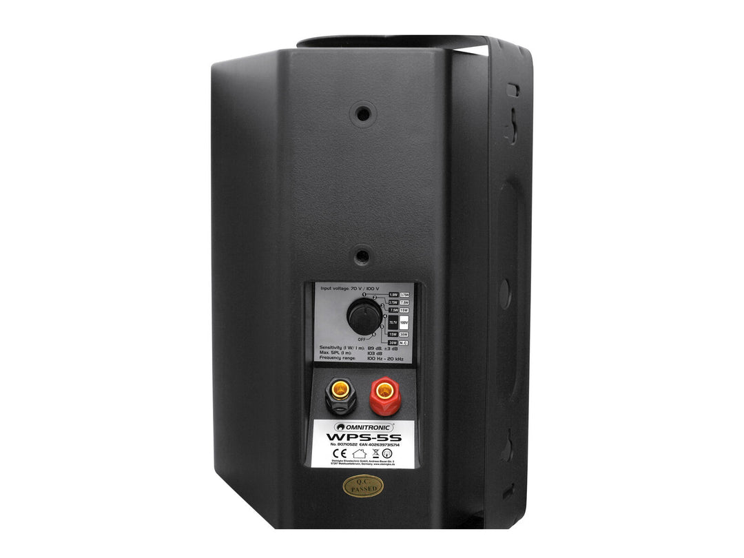 Altavoz de pared PA OMNITRONIC WPS-5S