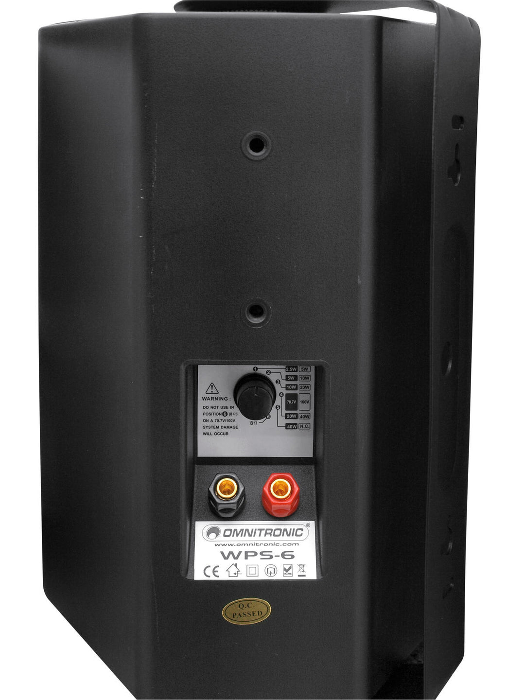 OMNITRONIC WPS-6S Altavoz de pared PA