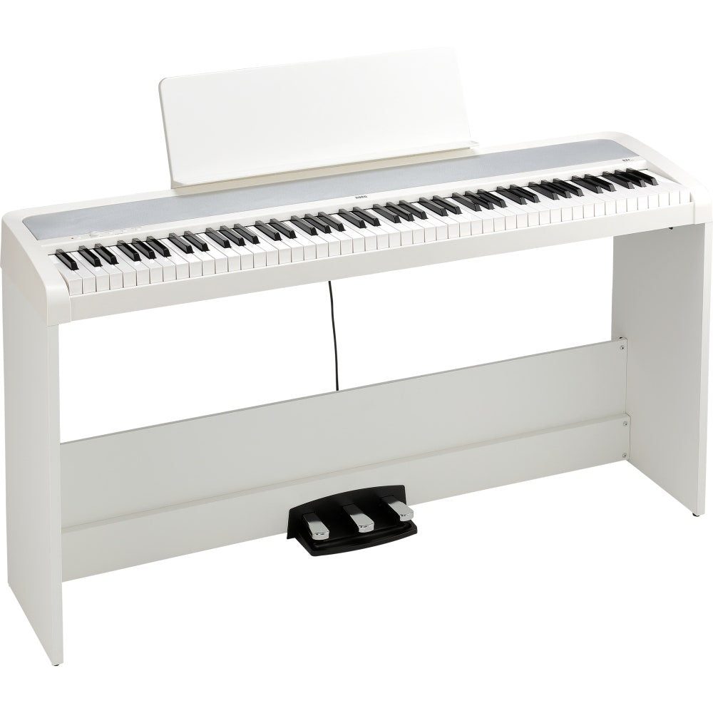 KORG B2+SP-WH Piano digital con Stand, blanco