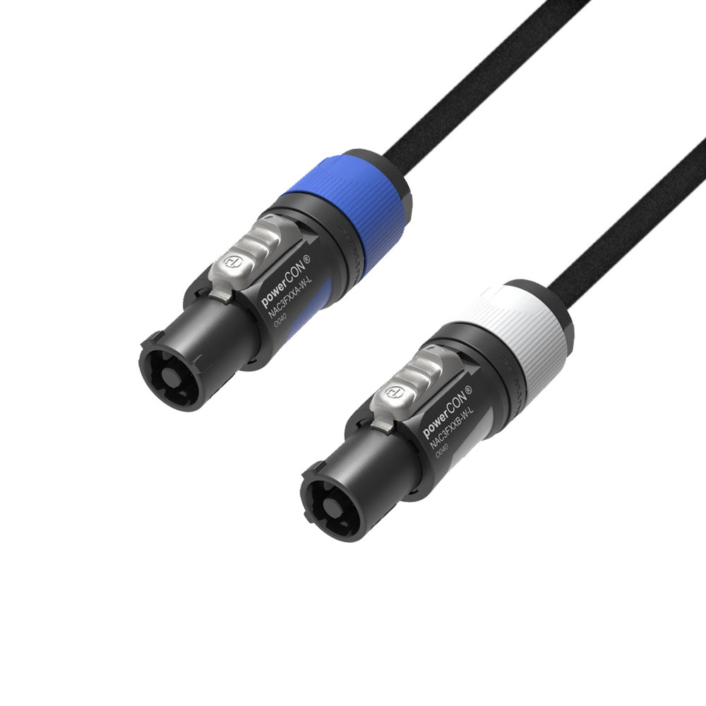 Adam Hall Cables 5 STAR PCON L 0300 - Cable Power Link | Neutrik powerCON® con cable Titanex® | 3 m