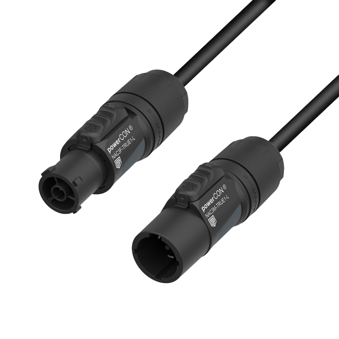 Adam Hall Cables 5 STAR TCON L 0300 - cable Power Link | Neutrik TRUE1® con cable Titanex® | 3 m