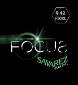 Savarez F50XL Focus cuerdas para guitarras eléctricas, extra light .009 a .042