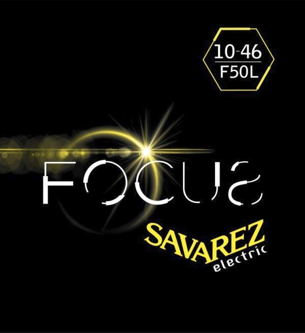 Cuerdas para guitarra eléctrica Savarez F50L Focus, light .010 a .046