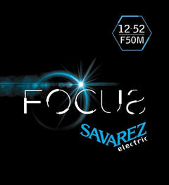 Cuerdas de guitarra eléctrica Savarez F50M Focus, medium .012 a .052