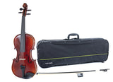 GEWA Violin Ideale - 4/4 lefthand (Ready to play incl. violin case, carbon bow, Larsen Aurora strings, transport-secured)