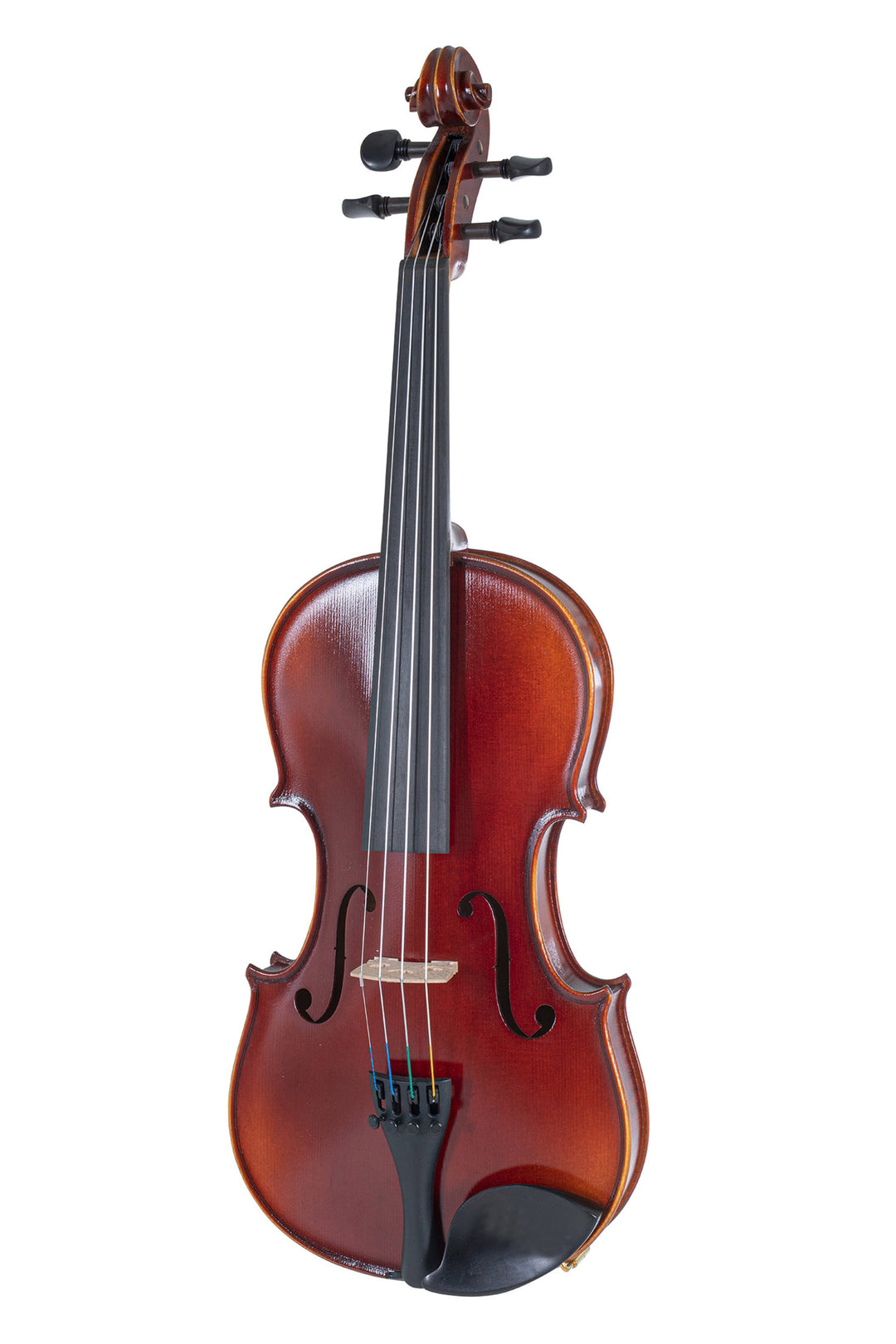 GEWA Violin Ideale - 4/4 para zurdos (Listo para tocar, incluye estuche de violín, arco de carbono, cuerdas Larsen Aurora, asegurado para el transporte)