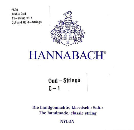Hannabach Oud cuerdas AOUD cuerdas de tripa - Set 2500
