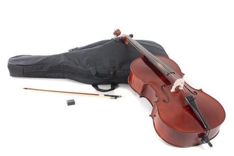 Set de violonchelo GEWA HW 1/16, montado, con arco y funda Nytex