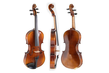 GEWA Viola Allegro - 38.2 cm (4/4 Viola) (Set up incl. viola case, massaranduba bow, Aurora strings, secured for transport)