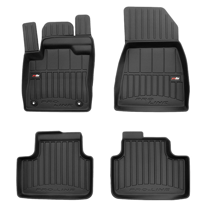 Alfombrillas de goma Volvo XC40 Recharge, C40 Recharge 2021-