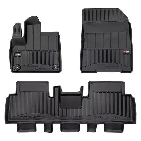 Alfombrillas de goma Fiat E-Doblo, Peugeot e-Rifter 2021-