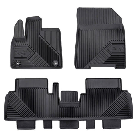 Alfombrillas de goma Fiat E-Doblo, Peugeot e-Rifter 2022-