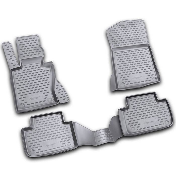 Alfombrillas de goma BMW X3 4x4 E83 2008-2010