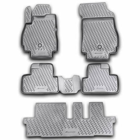 Alfombrillas de goma Chevrolet Orlando 2011-